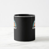 Emotionale Hilfe Coworker Classic Chilling Meme Tasse (Zentrum)