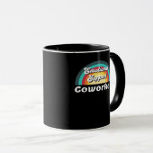 Emotionale Hilfe Coworker Classic Chilling Meme Tasse (VorderseiteRechts)
