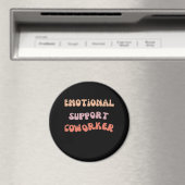 Emotionale Hilfe Coworker Classic Meme Magnet (In Situ (Geschirrspüler))
