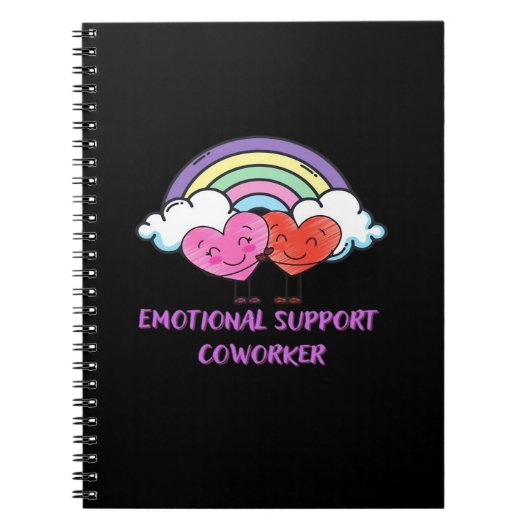 Emotionale Hilfe Coworker Classic Niedlich Notizblock (Vorderseite)