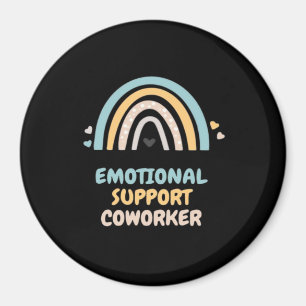 Emotionale Hilfe Coworker Classic Viral Meme und C Magnet