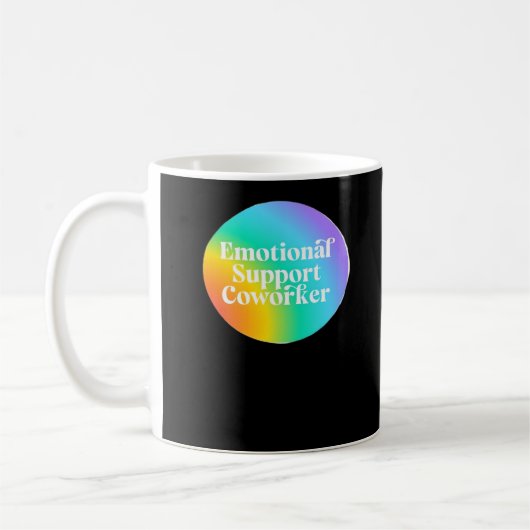 Emotionale Hilfe Coworker Funny Kaffeetasse (Links)