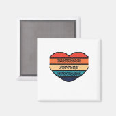 Emotionale Hilfe Coworker Funny Magnet (Vorderseite/Rückseite)