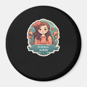 Emotionale Hilfe Coworker Funny Meme Magnet (Vorne)