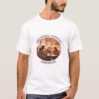 Emotionale Hilfe Coworker Whimsical Office Ally Cl T-Shirt