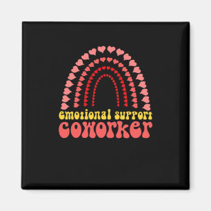 Emotionale Hilfe Mitarbeiter arbeiten im klassisch Magnet