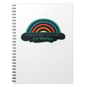 Emotionale Hilfe Mitarbeiter arbeiten in der Besti Notizblock