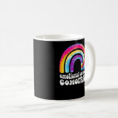 Emotionale Hilfe Mitarbeiter Classic - Arbeitsschw Kaffeetasse (VorderseiteRechts)