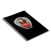 Emotionale Hilfe Mitarbeiter Classic - Arbeitsschw Notizblock (Rechte Seite)