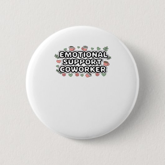 Emotionale Hilfe Mitarbeiter Classic V2 Classic Button (Vorderseite)
