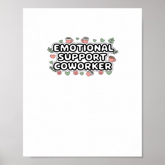 Emotionale Hilfe Mitarbeiter Classic V2 Classic Poster (Vorne)