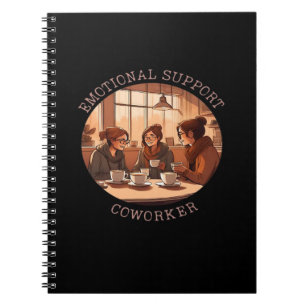 Emotionale Hilfe Mitarbeiter Motivierend Office Co Notizblock