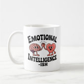 Emotionale Intelligenz-ish | Selbstbewusstes Wachs Kaffeetasse (Links)