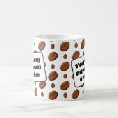 Emotionale Koffein-Kaffeebohnen-Dekoration Kaffeetasse (Mittel)