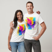 Emotionale Kolorsionskunst T-Shirt (Unisex)