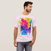 Emotionale Kolorsionskunst T-Shirt (Vorne ganz)