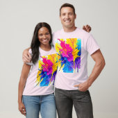 Emotionale Kolorsionskunst T-Shirt (Unisex)