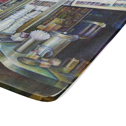 Emotionale Kräfte des Lichts Schneidebrett (Ecke)