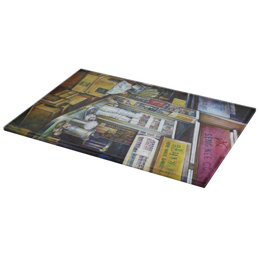 Emotionale Ladekräfte des Lichts Schneidebrett (Ecke)