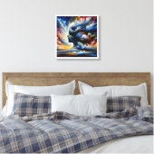 Emotionale Landschaft Leinwanddruck (Insitu (Schlafzimmer))