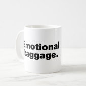 Emotionale Last Kaffeetasse (Vorderseite Links)