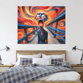 Emotionale Leinwand, Wanddekoration, Zuhause Galle Leinwanddruck (Insitu (Schlafzimmer))