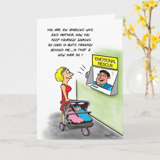 Emotionale Rettung Karte (Gelbe Blume)