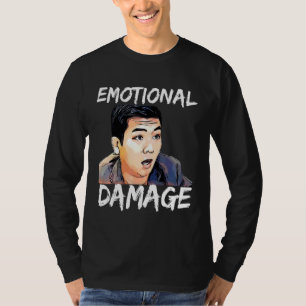 Emotionale Schäden sarkastische Meme Der asiatisch T-Shirt