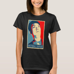 Emotionale Schadens-Meme Asiatischer Typ sarkastis T-Shirt