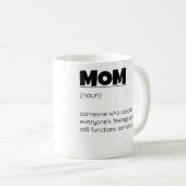 Emotionale Stütze Mensch Mama Kaffeetasse (VorderseiteRechts)