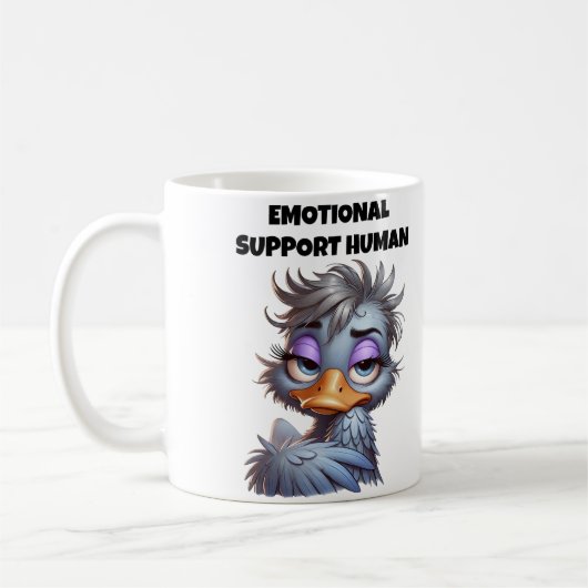 Emotionale Stütze Mensch Mama Kaffeetasse (Links)