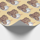 Emotionale Support-Cookies Geschenkpapier (Ecke)