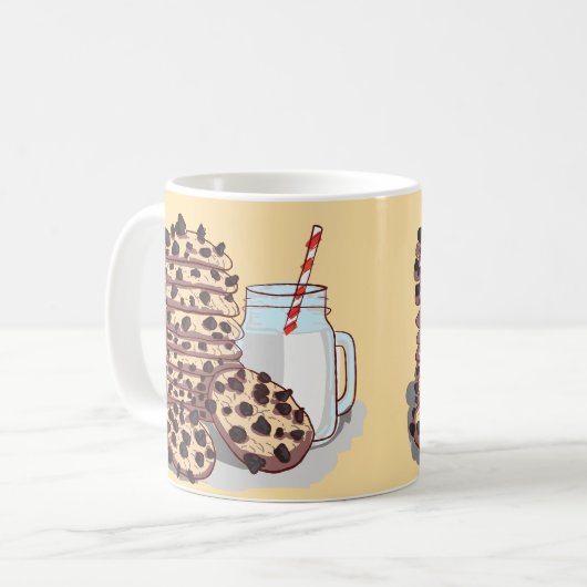 Emotionale Support-Cookies Kaffeetasse (Vorderseite Links)