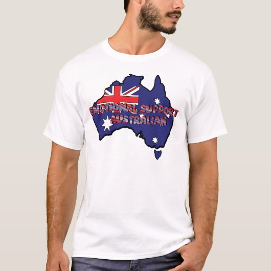 Emotionale Unterstützung Australiens T-Shirt (Vorderseite)