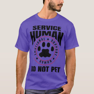 Emotionale Unterstützung des Menschen T-Shirt