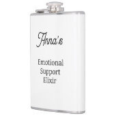 Emotionale Unterstützung Flachmann (Links)