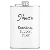 Emotionale Unterstützung Flachmann (Vorderseite)