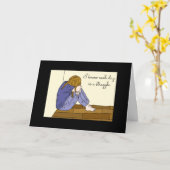 Emotionale Unterstützung für chronische Krankheite Karte (Gelbe Blume)