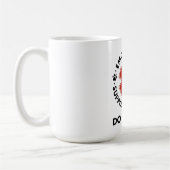 Emotionale Unterstützung für Ehemann nicht Haustie Kaffeetasse (Links)