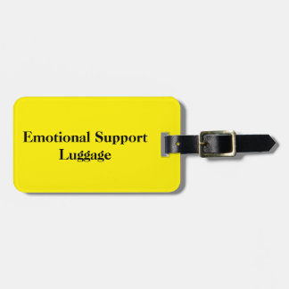 Emotionale Unterstützung - Gepäckanhänger