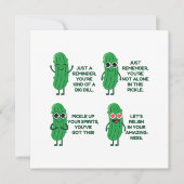 Emotionale Unterstützung Karte (Vorderseite)