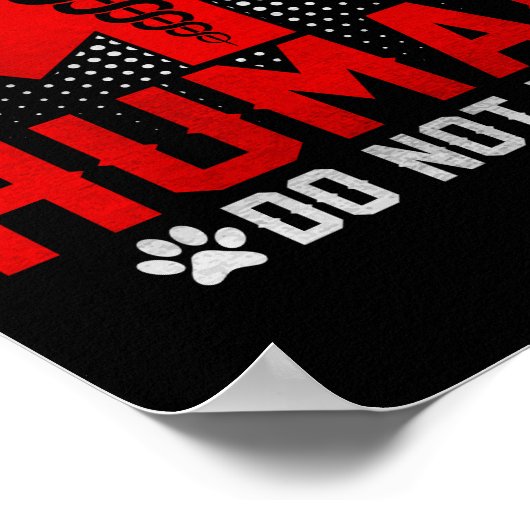 Emotionale Unterstützung Mensch nicht Begleiter-Se Poster (Ecke)