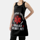 Emotionale Unterstützung Mensch nicht Pet Service Schürze (InSitu)