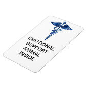 Emotionale Unterstützung Tier im Magnet (Linke Seite)