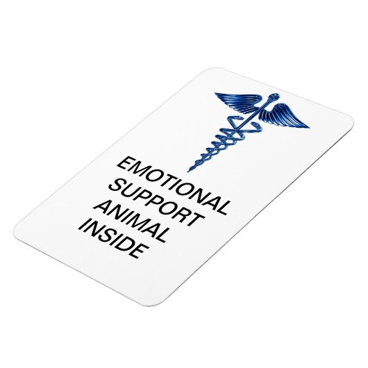 Emotionale Unterstützung Tier im Magnet (Linke Seite)
