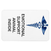 Emotionale Unterstützung Tier im Magnet (Horizontal)