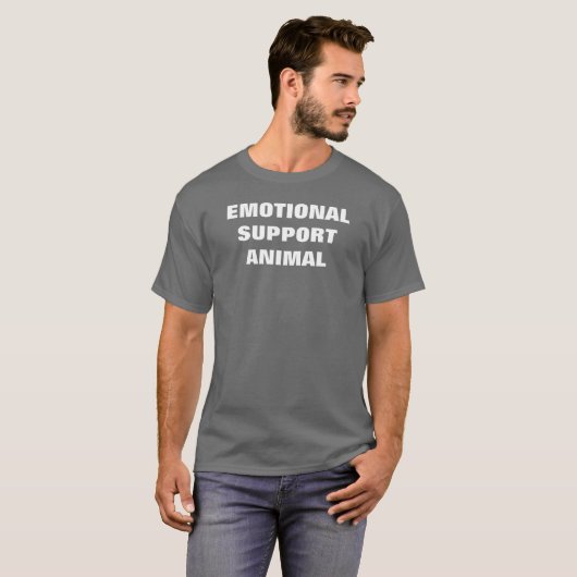 Emotionale Unterstützung Tier T-Shirt (Vorne ganz)