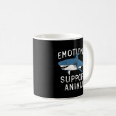 Emotionale Unterstützung Tierfreude Beängstigender Kaffeetasse (VorderseiteRechts)