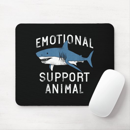 Emotionale Unterstützung Tierfreude Beängstigender Mousepad (Mit Mouse)