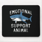 Emotionale Unterstützung Tierfreude Beängstigender Mousepad (Vorne)